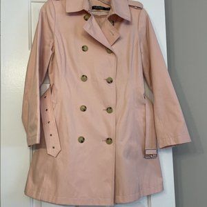 Spring coat, Lauren brand, size 6. soft pink